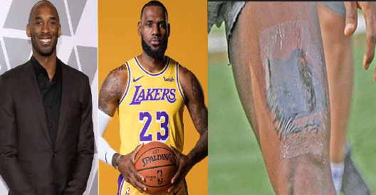 Lebron James pays tribute to late Kobe Bryant with new tattoo (photos)