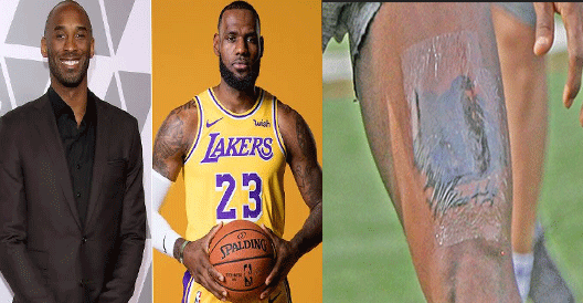 Lebron James pays tribute to late Kobe Bryant with new tattoo (photos) Lebron James pays tribute to late Kobe Bryant with new tattoo (photos)
