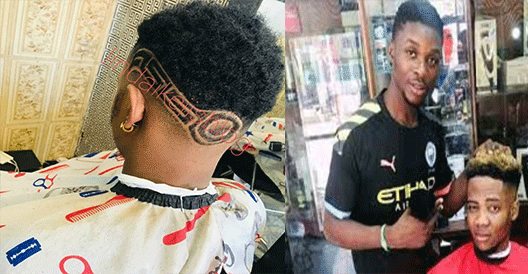 Here's the 'haram' hairstyle that led to the arrest of a barber in Kano Here's the 'haram' hairstyle that led to the arrest of a barber in Kano